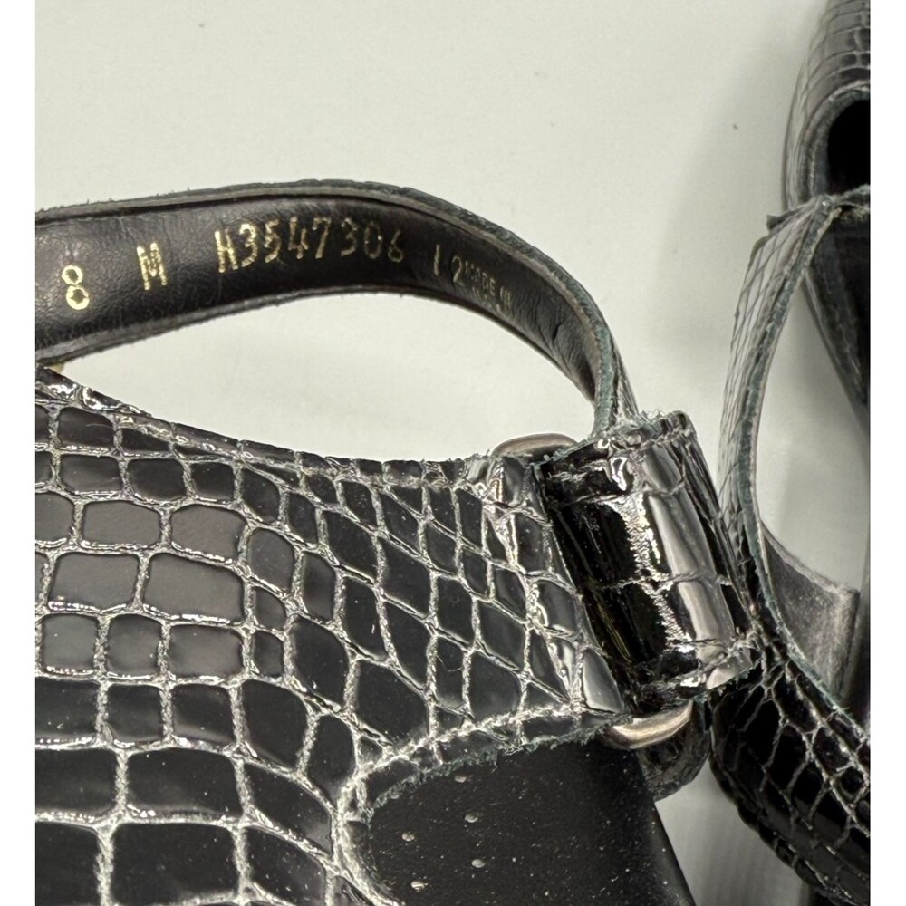 Sas Suntimer Heel Strap Hook And Loop Sandals Hee… - image 8